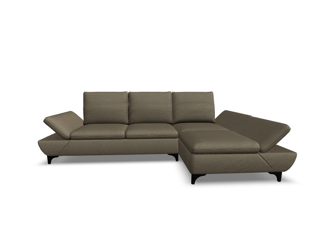 W.SCHILLIG Longchair taoo 15278 (B=314 cm) Stoff W82/51 stone