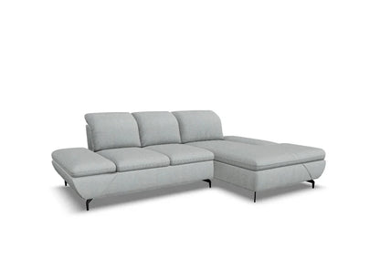 W.SCHILLIG Longchair taoo 15278 (B=284 cm) Stoff S 75/21 light grey