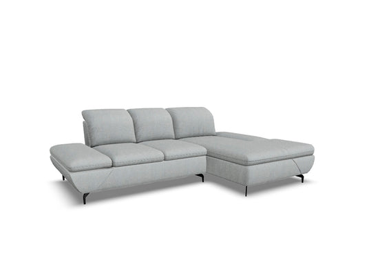 W.SCHILLIG Longchair taoo 15278 (B=284 cm) Stoff S 75/21 light grey