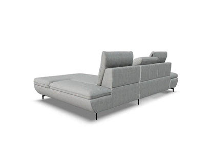 W.SCHILLIG Longchair taoo 15278 (B=284 cm) Stoff S 75/21 light grey