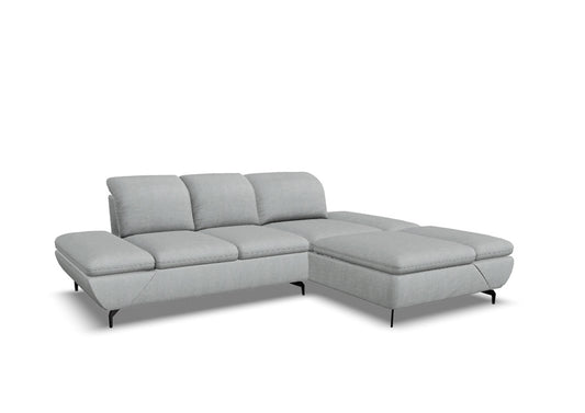 W.SCHILLIG Longchair taoo 15278 (B=284 cm) Stoff S75/21 lightgrey