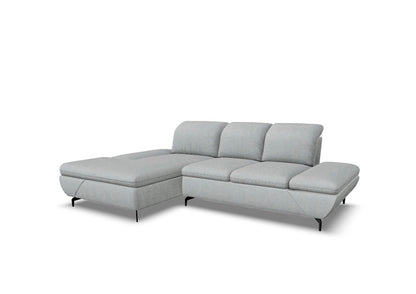 W.SCHILLIG Longchair taoo 15278 (B=284 cm) Stoff S 75/21 light grey