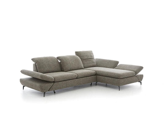 W.SCHILLIG Longchair taoo 15278 Stoff S17/22 rock - Komfortmöbel24