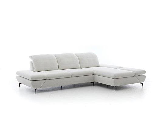 W.SCHILLIG Longchair taoo 15278 in Stoff R75/43 snow - Komfortmöbel24