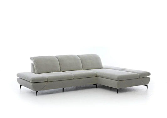 W.SCHILLIG Longchair taoo 15278 (B=314 cm) Stoff R75/21 light grey