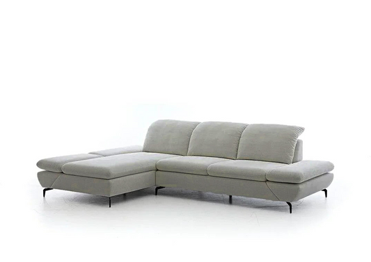W.SCHILLIG Longchair taoo 15278 (B=314 cm) Stoff R75/21 light grey