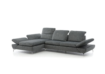W.SCHILLIG Longchair taoo 15278 (B=284 cm) Stoff V52/23 elephant