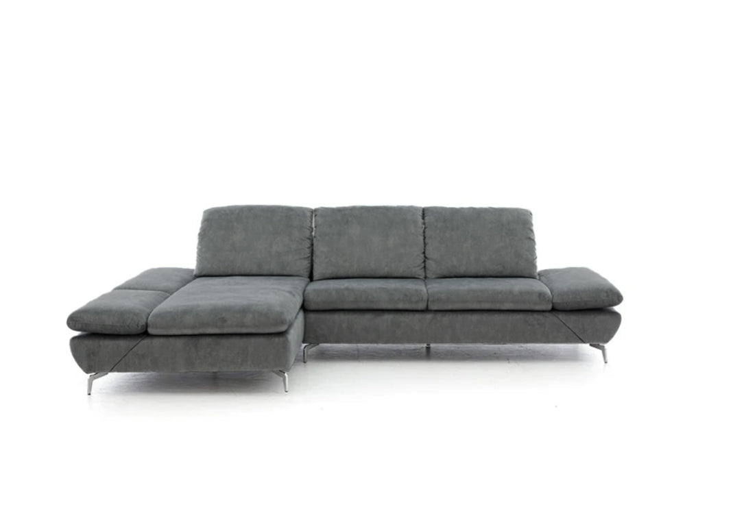 W.SCHILLIG Longchair taoo 15278 (B=284 cm) Stoff V52/23 elephant