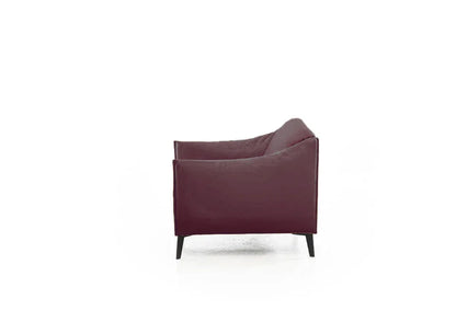 W.SCHILLIG Sessel sally 15350 M70 Leder Z69/13 burgundy