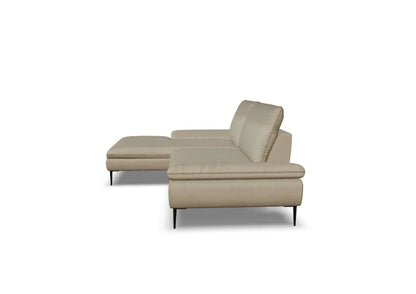 W.SCHILLIG Longchair enjoy&MORE 15450 Leder Z59/21 stone