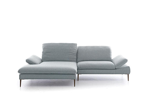 W.SCHILLIG Longchair enjoy&MORE 15450 Stoff V34/22 stone - Komfortmöbel24