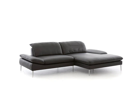 W.SCHILLIG Longchair enjoy&MORE 15450 Leder Z62/54 zartbitter - Komfortmöbel24