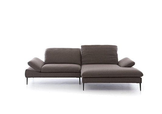 W.SCHILLIG Longchair enjoy&MORE 15450 Stoff V34/52 espresso - Komfortmöbel24