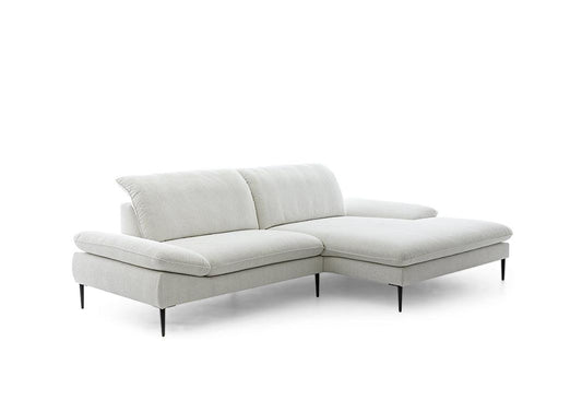 W.SCHILLIG Longchair enjoy&MORE 15450 Stoff R75/43 snow - Komfortmöbel24