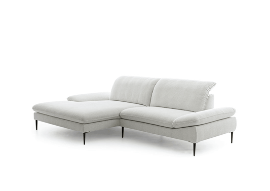 W.SCHILLIG Longchair enjoy&MORE 15450 Stoff R75/43 snow - Komfortmöbel24