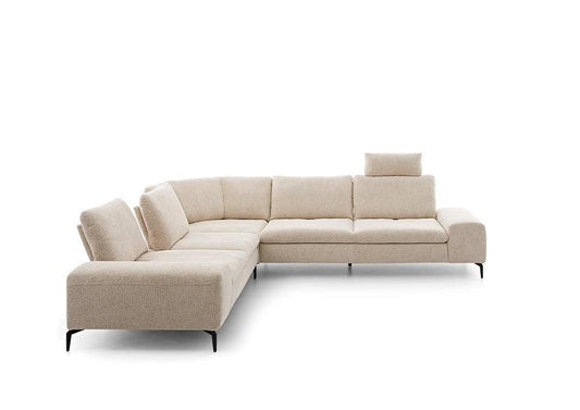 W.SCHILLIG Ecksofa valentinoo 16540 Stoff S75/44 ivory - Komfortmöbel24