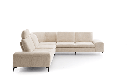 W.SCHILLIG Ecksofa valentinoo 16540 Stoff S75/44 ivory - Komfortmöbel24