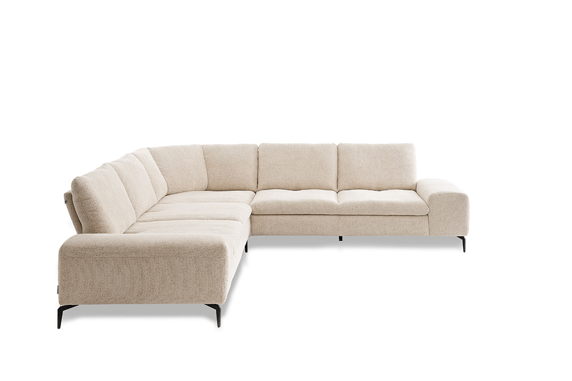 W.SCHILLIG Ecksofa valentinoo 16540 Stoff S75/44 ivory - Komfortmöbel24