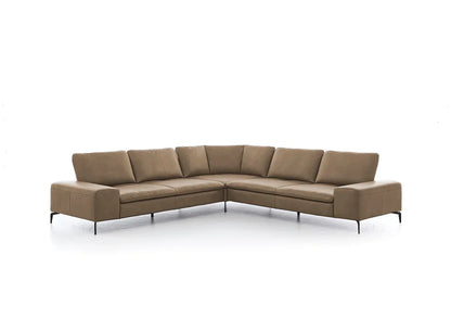 W.SCHILLIG Ecksofa valentinoo 16540 (B 298 cm) Leder Z75/49 sand - Komfortmöbel24
