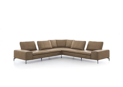 W.SCHILLIG Ecksofa valentinoo 16540 (B 298 cm) Leder Z75/49 sand - Komfortmöbel24