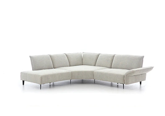 W.SCHILLIG Ecksofa bonnie 16660 Stoff S75/44 ivory - Komfortmöbel24