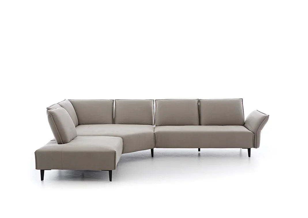 W.SCHILLIG Ecksofa bonnie 16660 Stoff S37/21 grey - Komfortmöbel24