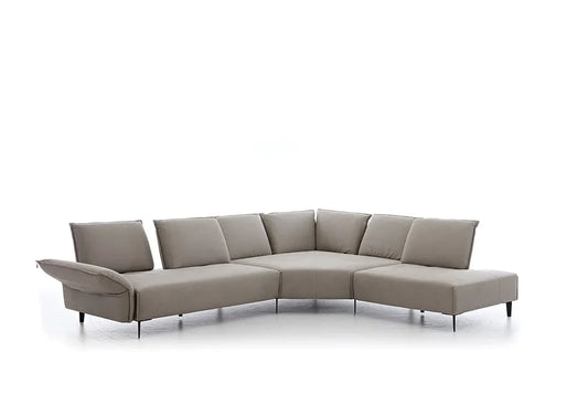 W.SCHILLIG Ecksofa bonnie 16660 Stoff S37/21 grey - Komfortmöbel24