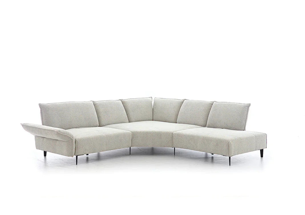 W.SCHILLIG Ecksofa bonnie 16660 Stoff S75/44 ivory - Komfortmöbel24