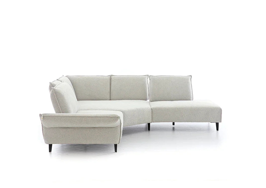 W.SCHILLIG Ecksofa bonnie 16660 Stoff S75/44 ivory - Komfortmöbel24