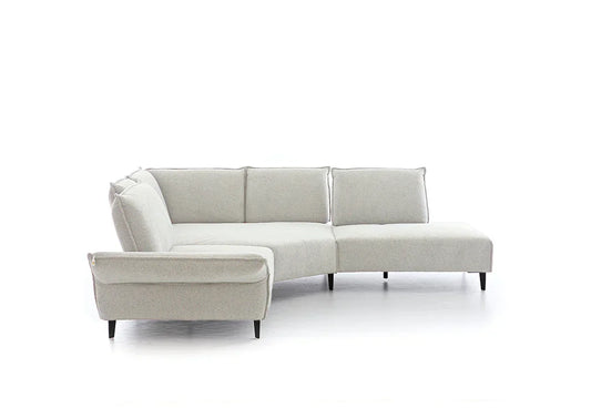 W.SCHILLIG Ecksofa bonnie 16660 Stoff S75/44 ivory - Komfortmöbel24