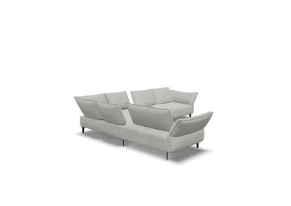 W.SCHILLIG Ecksofa bonnie 16660 Stoff S22/43 ivory