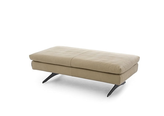 W.SCHILLIG Hocker seventy5 16741 Leder Z73/49 taupe