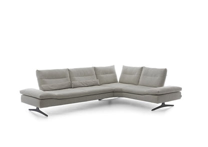 W.SCHILLIG Ecksofa seventy5 16741 Stoff S75/21 light grey