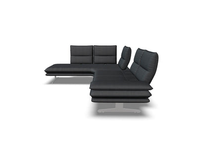 W.SCHILLIG Ecksofa broadway 16777 (B=284 cm) Stoff S44/95 anthracite