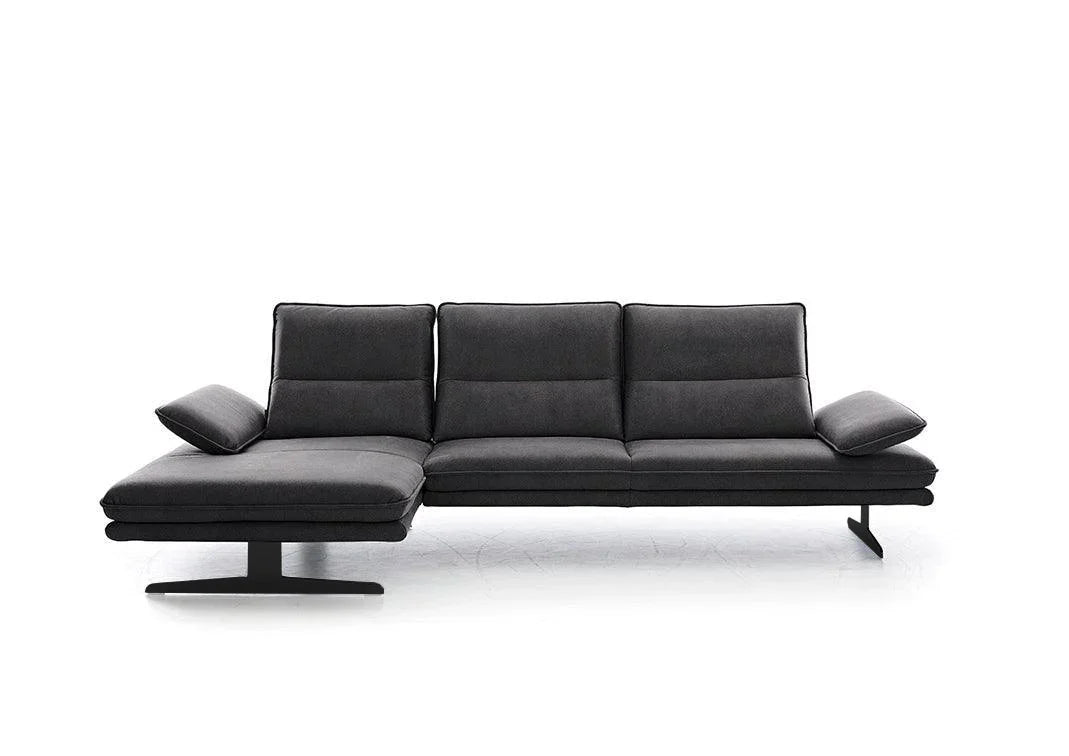 W.SCHILLIG Longchair broadway (B=291 cm) 16777 Stoff S37/95 anthracite