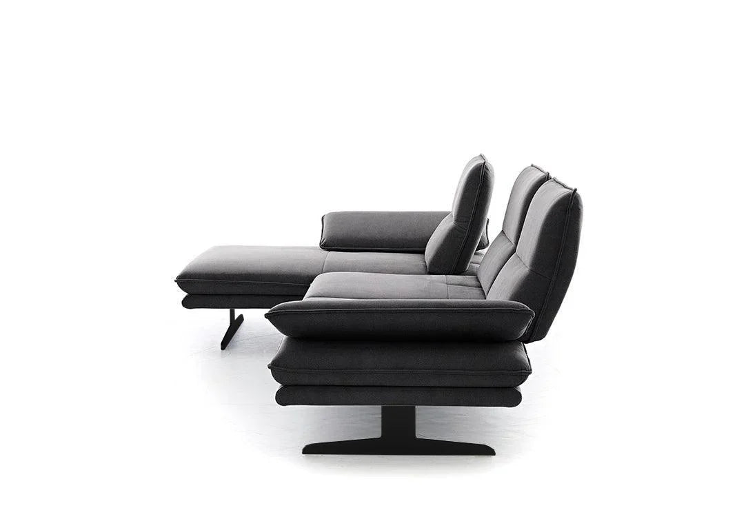 W.SCHILLIG Longchair broadway (B=291 cm) 16777 Stoff S37/95 anthracite