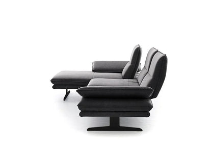 W.SCHILLIG Longchair broadway (B=291 cm) 16777 Stoff S37/95 anthracite