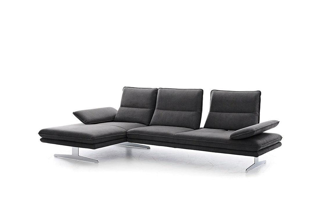 W.SCHILLIG Bundle Longchair broadway 16777 (B 291 cm) Stoff S37 (Farbe wählbar)