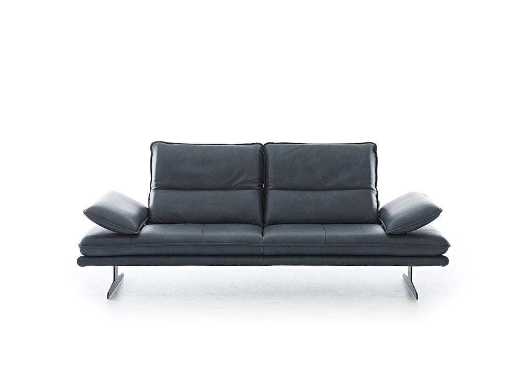 W.SCHILLIG Sofa broadway 16777 N80 Leder Z 75/28 dark blue