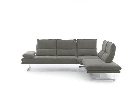 W.SCHILLIG Ecksofa broadway 16777 Stoff R66/94 grey - Komfortmöbel24