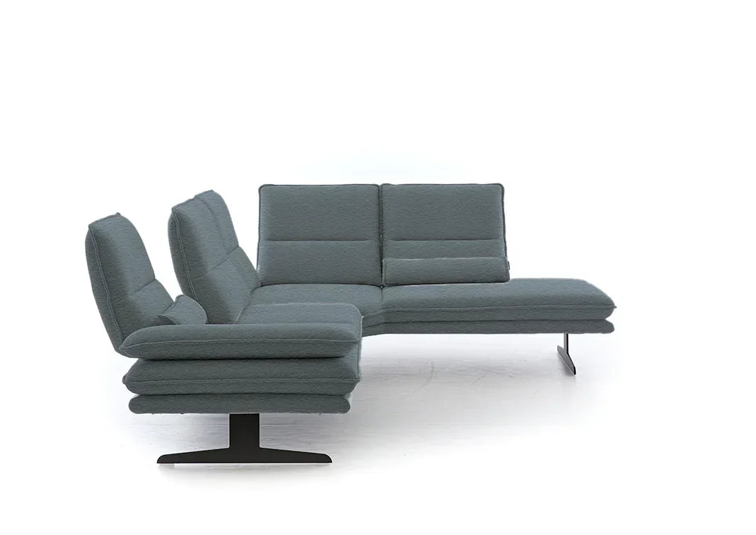 W.SCHILLIG Ecksofa broadway 16777 (B 284 cm) Stoff V88/93 graphite - Komfortmöbel24