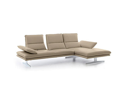 W.SCHILLIG Longchair broadway 16777 (B 291 cm) Leder Z73 (Farbe wählbar) - Komfortmöbel24