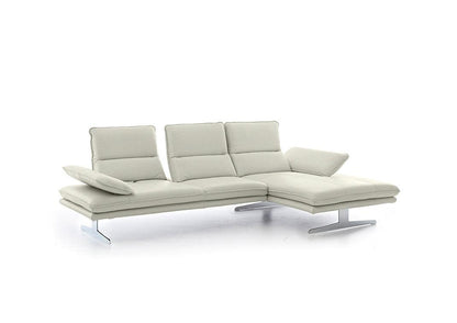 W.SCHILLIG Longchair broadway 16777 (B 291 cm) Leder Z73 (Farbe wählbar) - Komfortmöbel24