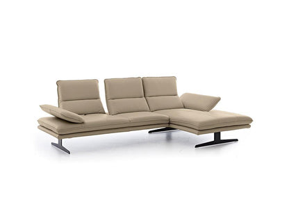 W.SCHILLIG Longchair broadway 16777 (B 291 cm) Leder Z73 (Farbe wählbar) - Komfortmöbel24