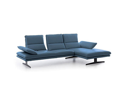 W.SCHILLIG Longchair broadway 16777 (B 291 cm) Leder Z73 (Farbe wählbar) - Komfortmöbel24