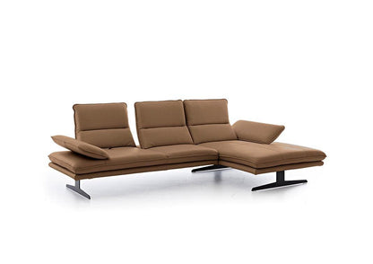 W.SCHILLIG Longchair broadway 16777 (B 291 cm) Leder Z73 (Farbe wählbar) - Komfortmöbel24