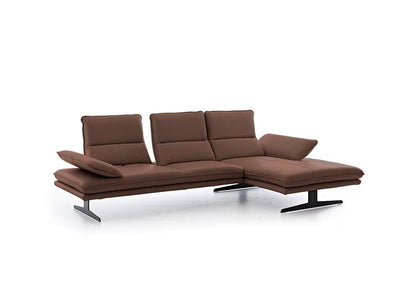 W.SCHILLIG Longchair broadway 16777 (B 291 cm) Leder Z73 (Farbe wählbar) - Komfortmöbel24