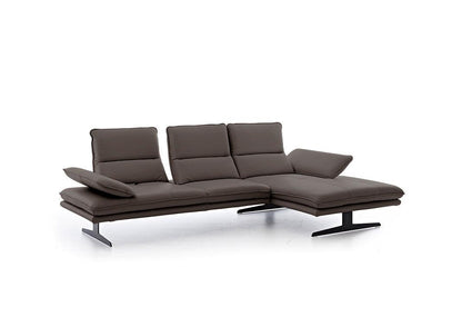 W.SCHILLIG Longchair broadway 16777 (B 291 cm) Leder Z73 (Farbe wählbar) - Komfortmöbel24