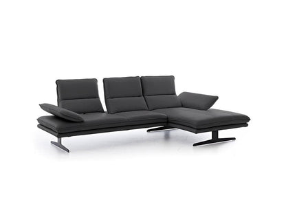 W.SCHILLIG Longchair broadway 16777 (B 291 cm) Leder Z73 (Farbe wählbar) - Komfortmöbel24