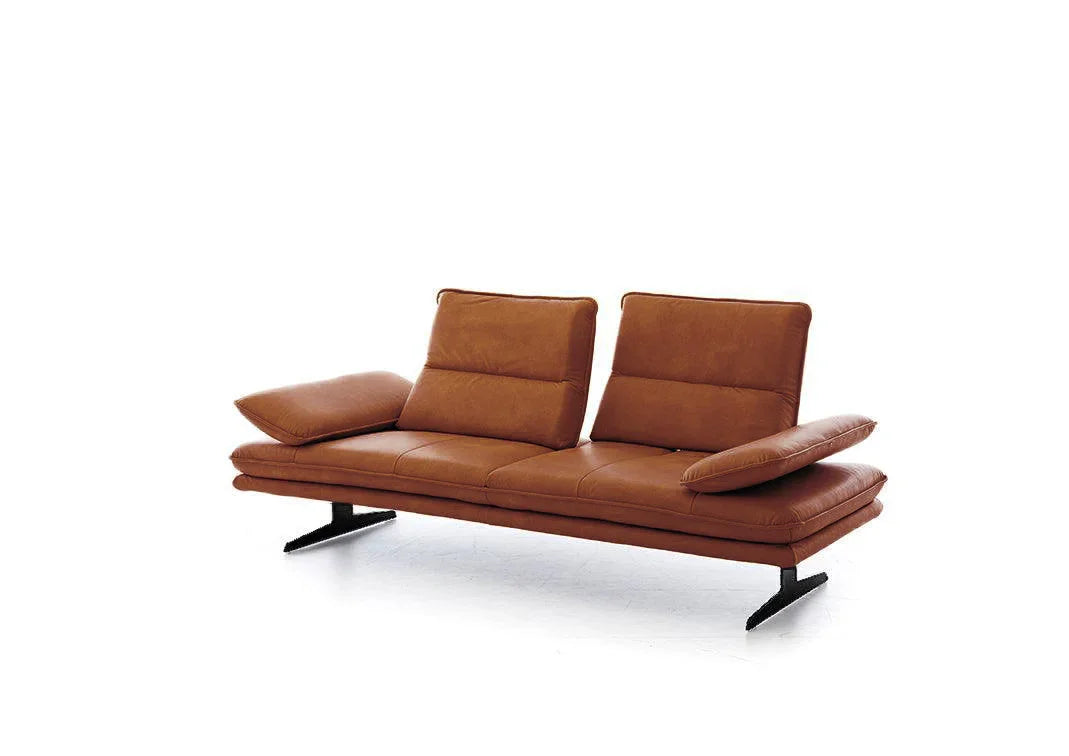 W.SCHILLIG Sofa broadway 16777 NL60 Leder Z69/50 cognac - Komfortmöbel24
